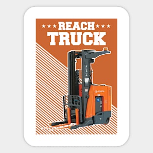 REACH TRUCK Sticker